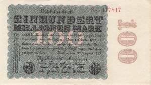 100 Millionen Mark 1923